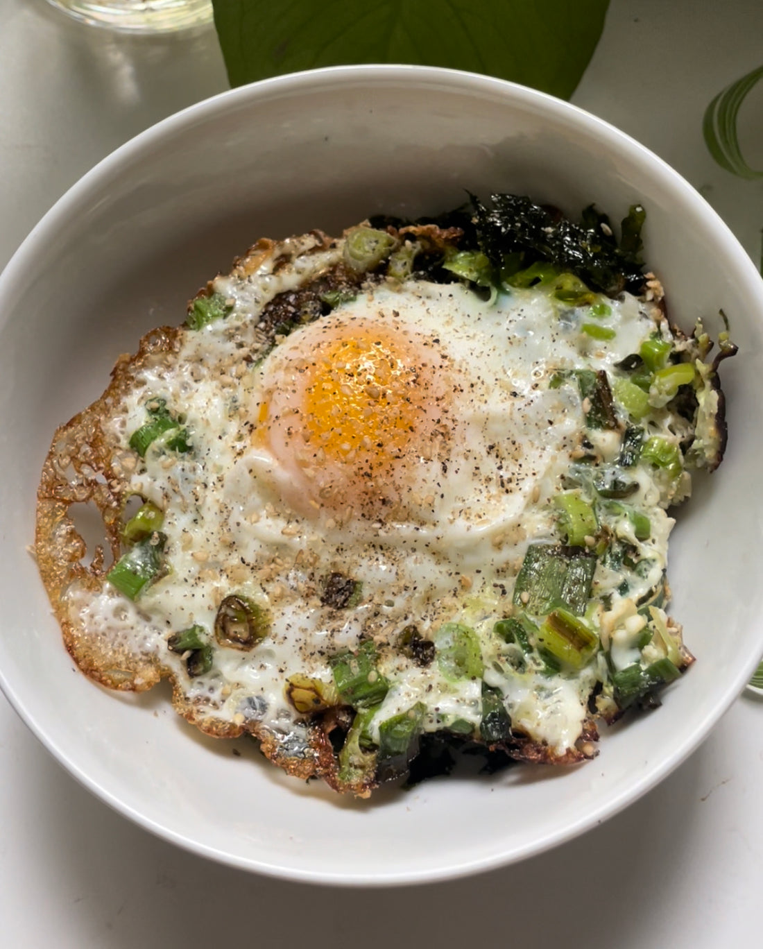 scallion eggs