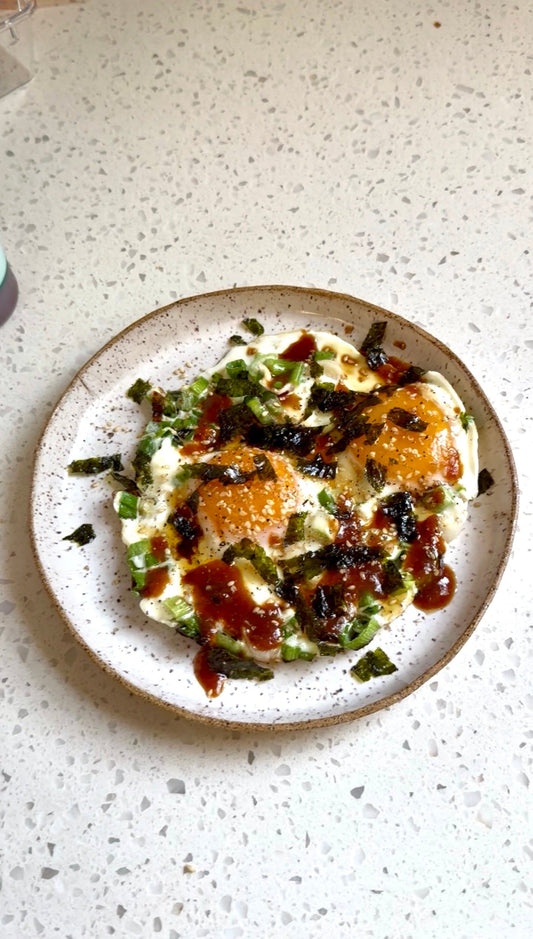 Crispy Scallion Eggs